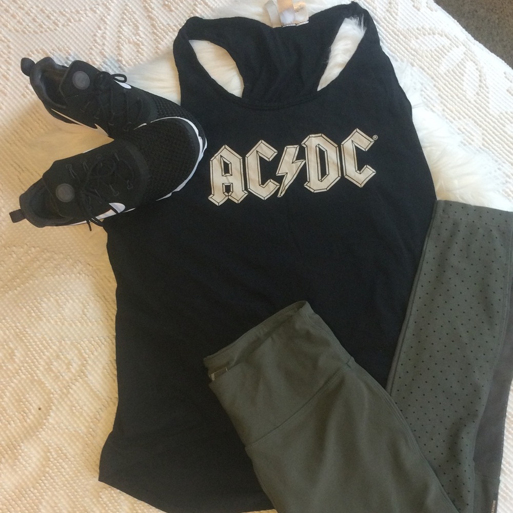 AC/DC racerback tank